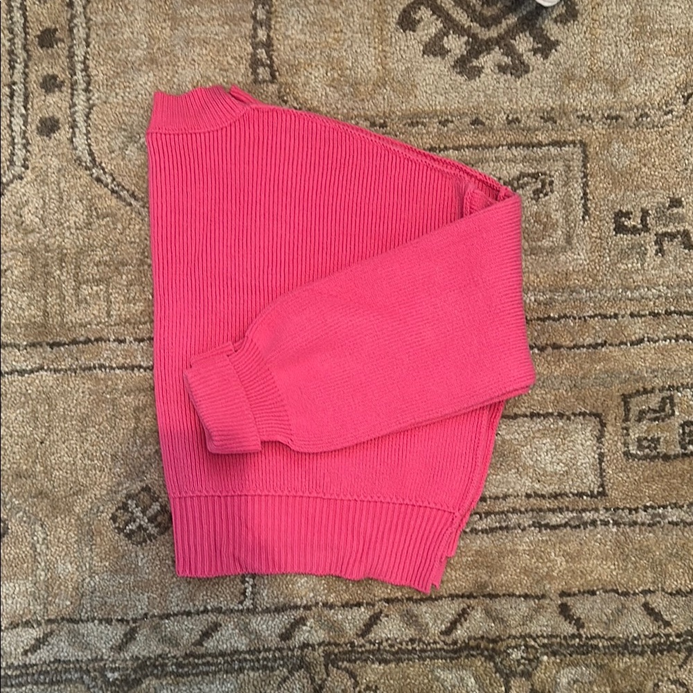 Free People Easy Street Crop Sweater Sz. S
